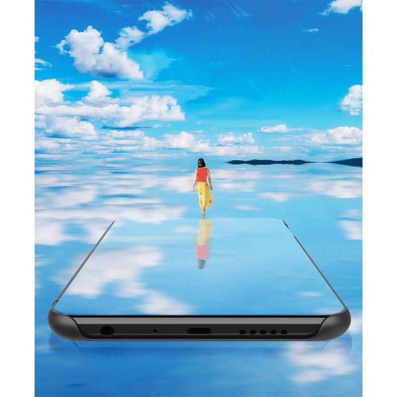 Hoesje voor Xiaomi Mi 10 / 10 Pro Folio-hoesje Spiegeleffect