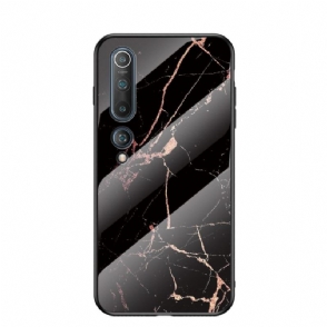 Hoesje voor Xiaomi Mi 10 / 10 Pro Gouden Lina Marmer