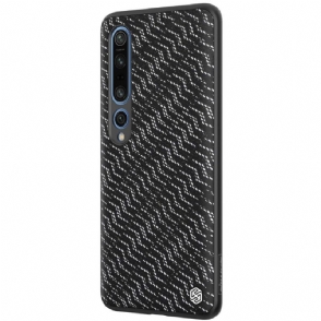 Hoesje voor Xiaomi Mi 10 / 10 Pro Pro Shiny Series - Zwart / Zilver