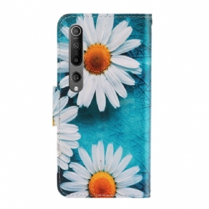 Leren Hoesje voor Xiaomi Mi 10 / 10 Pro Bescherming Daisy