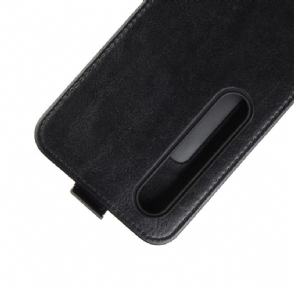 Leren Hoesje voor Xiaomi Mi 10 / 10 Pro Folio-hoesje De Rene Verticaal
