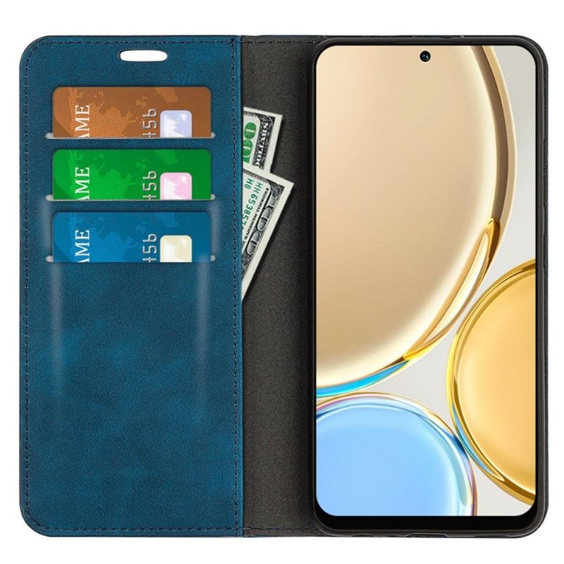 Cover voor Honor Magic 4 Lite Anti-fall Kunstleer Stand Functie