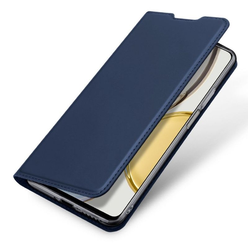 Folio-hoesje voor Honor Magic 4 Lite Zakelijk Satijneffect