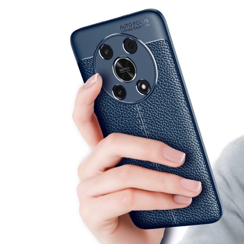 Hoesje voor Honor Magic 4 Lite Slang Met Korrelige Afwerking