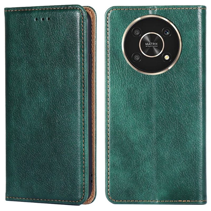 Telefoonhoesje voor Honor Magic 4 Lite Folio-hoesje Puur Kunstleer