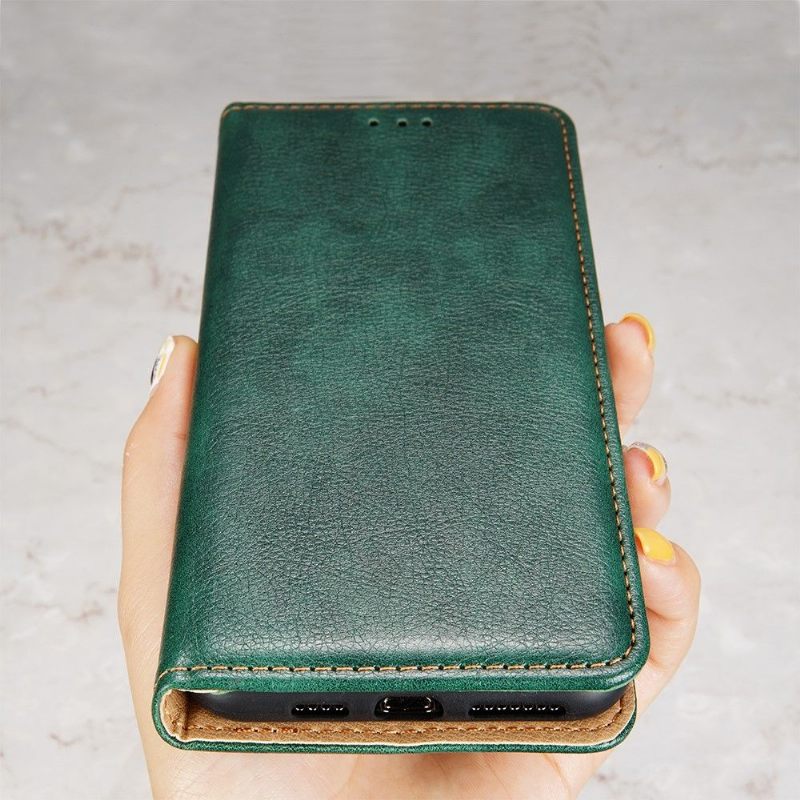 Telefoonhoesje voor Honor Magic 4 Lite Folio-hoesje Puur Kunstleer
