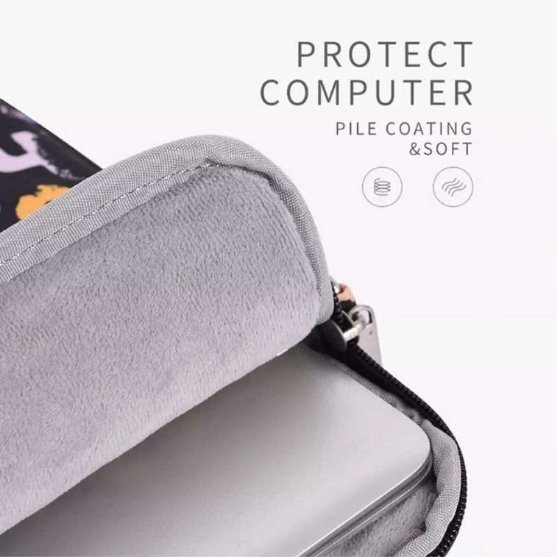 Laptoptas Met Veelkleurige Alfabetletters