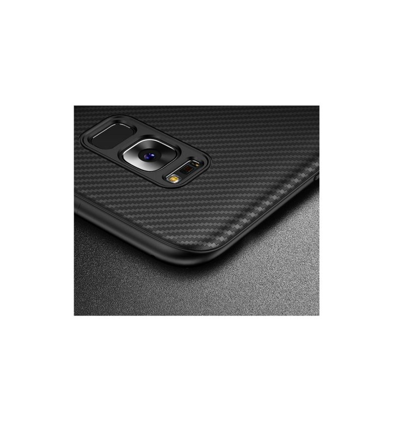 Hoesje voor Samsung Galaxy S8 Plus Ipaky Karbon