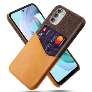 Hoesje voor Moto G51 5G Ksq-kaarthouder