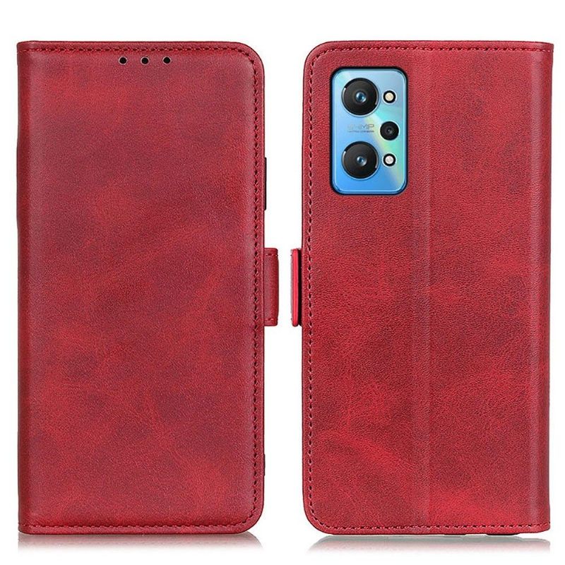 Case voor Realme GT Neo 3T / Neo 2 Portemonnee Leren Mat Kunstleer