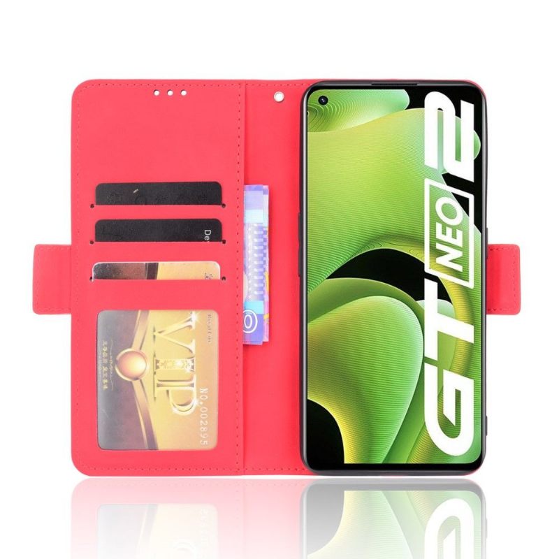 Flip Case voor Realme GT Neo 3T / Neo 2 Premium Met Kaarthouder