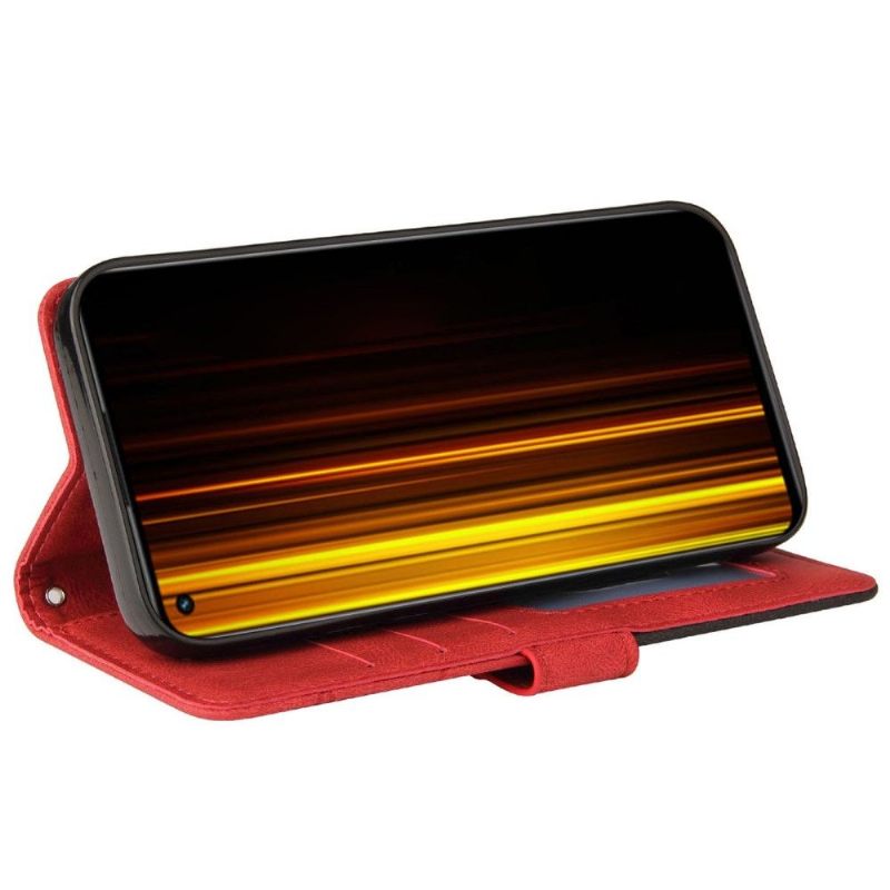 Folio-hoesje voor Realme GT Neo 3T / Neo 2 Bicolor Artistiek