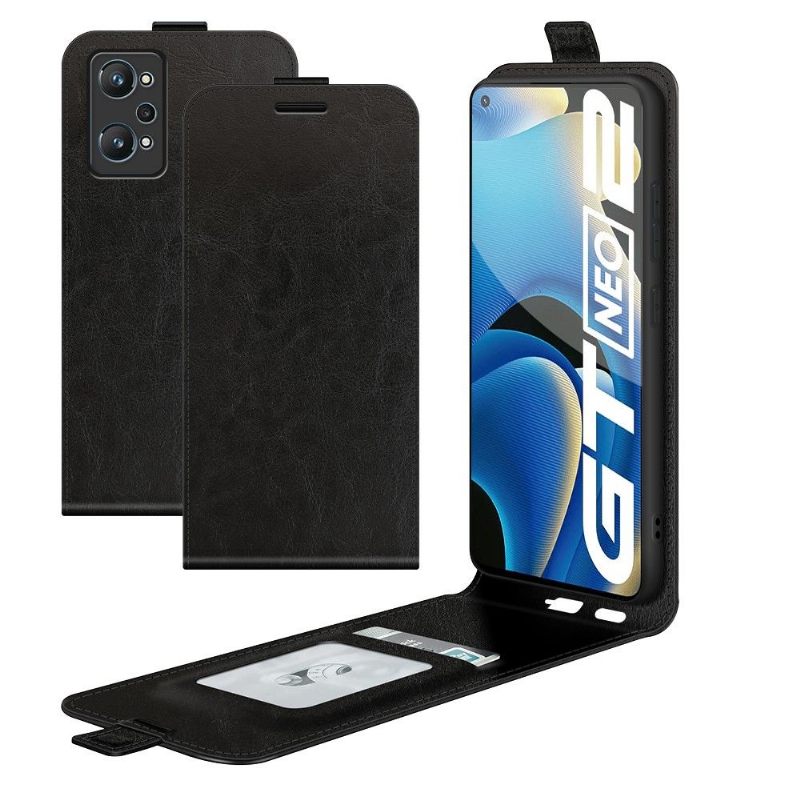 Folio-hoesje voor Realme GT Neo 3T / Neo 2 Kunstleer Verticaal
