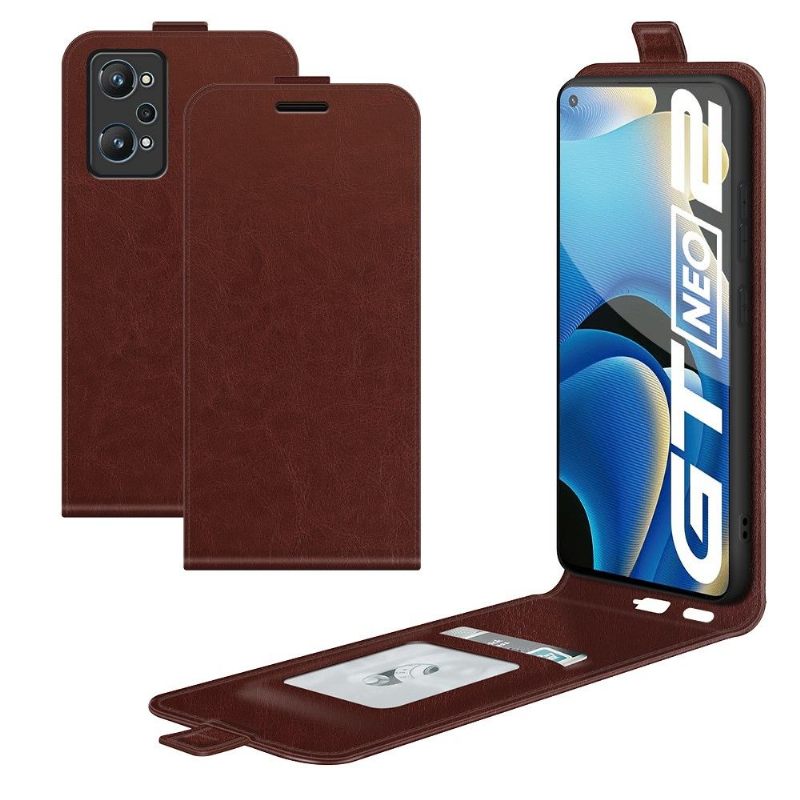 Folio-hoesje voor Realme GT Neo 3T / Neo 2 Kunstleer Verticaal
