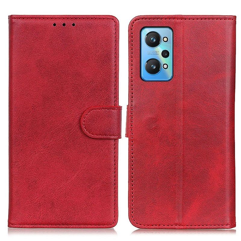 Folio-hoesje voor Realme GT Neo 3T / Neo 2 Marius Mat Leereffect