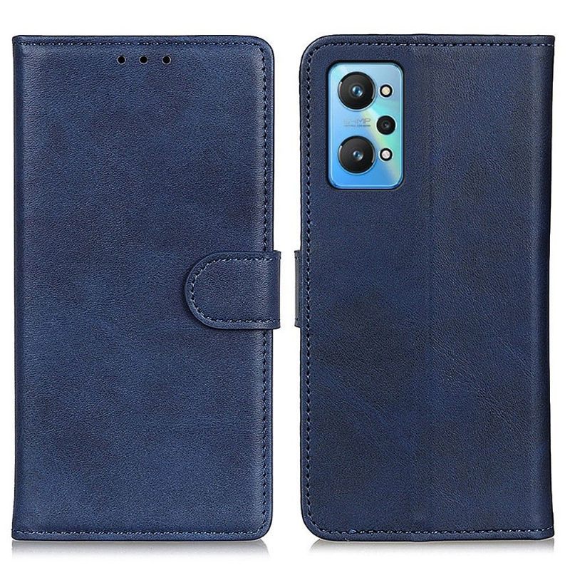 Folio-hoesje voor Realme GT Neo 3T / Neo 2 Marius Mat Leereffect