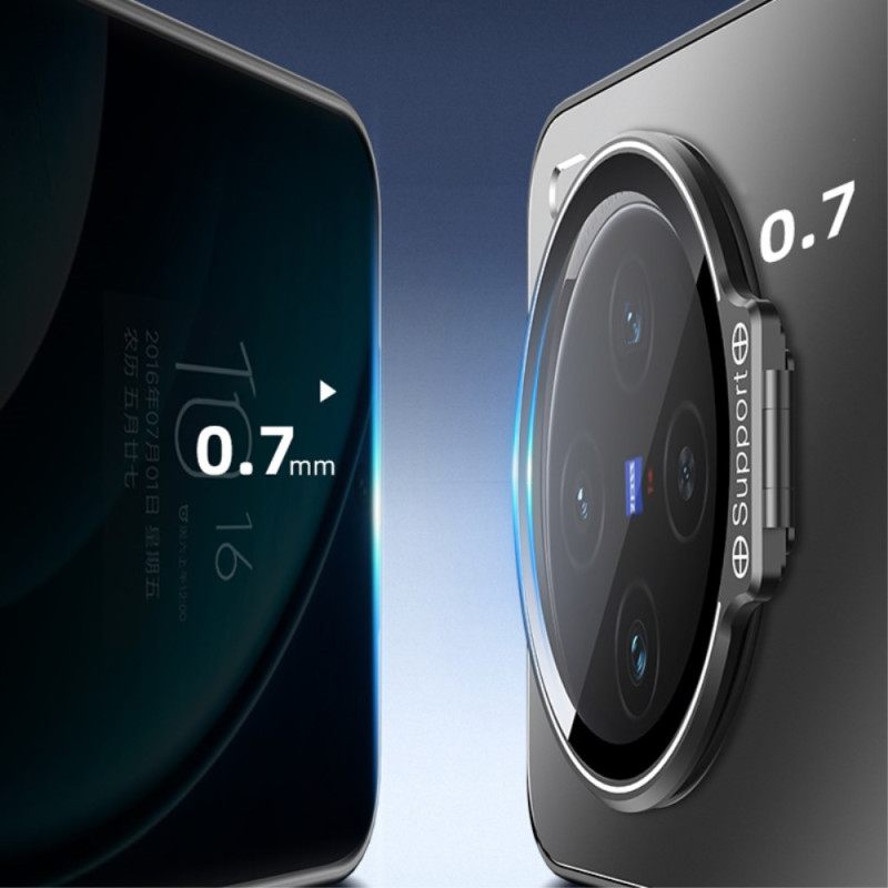 Case Hoesje Vivo X100 Pro Telefoonhoesje Ingebouwde Anti-valstandaard