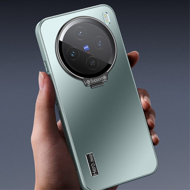 Case Hoesje Vivo X100 Pro Telefoonhoesje Ingebouwde Anti-valstandaard