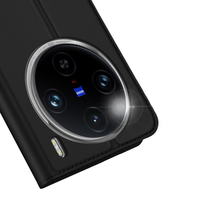 Folio-hoesje Vivo X100 Pro Skin Pro Series Dux Ducis Bescherming Hoesje