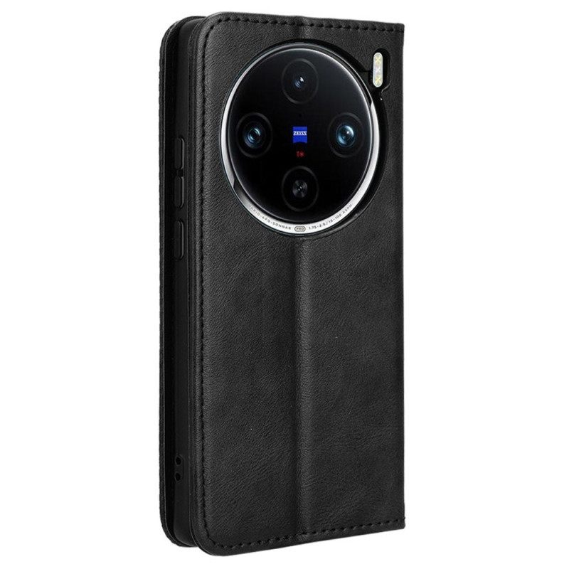 Folio-hoesje Vivo X100 Pro Vintage Frieze