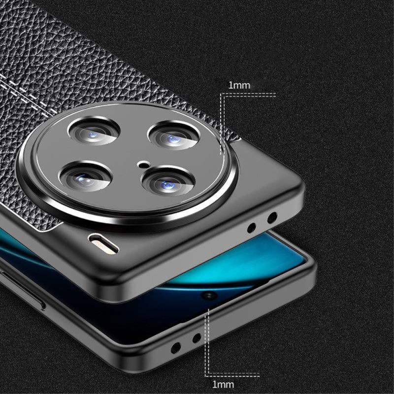 Hoesje Vivo X100 Pro Dubbele Lijn