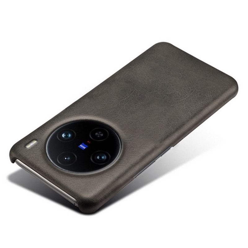 Hoesje Vivo X100 Pro Lederlook