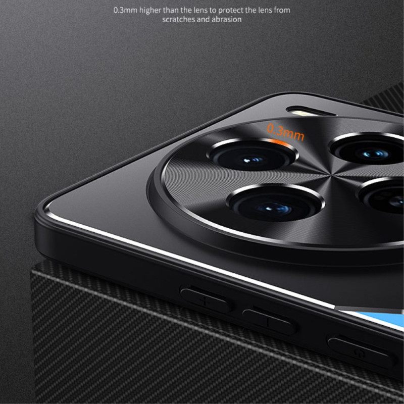 Hoesje Voor Vivo X100 Pro Metaaleffect