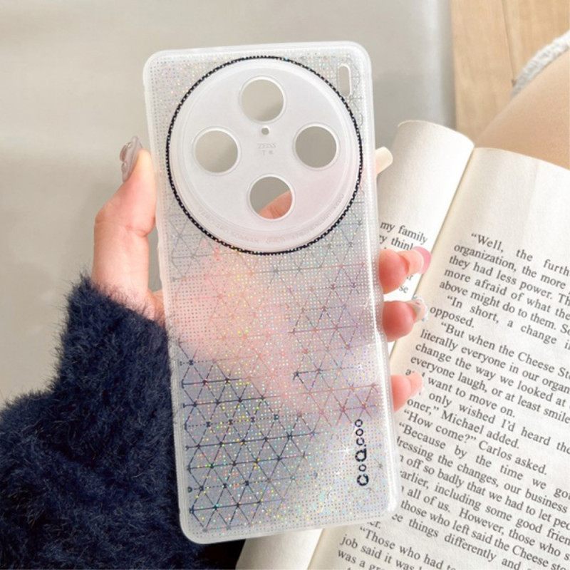 Hoesje Voor Vivo X100 Pro Q.coo Bling Aurora-serie