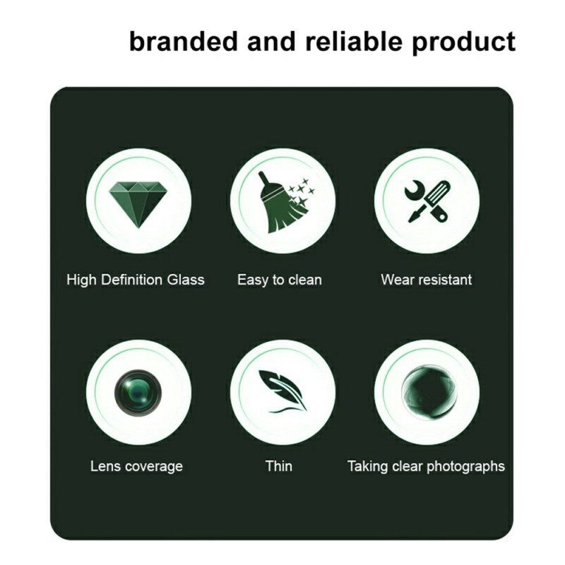 Lensbeschermer Van Gehard Glas Voor Vivo X100 Pro Met Zelfpositionerend Frame (zwarte Versie)