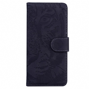 Folio-hoesje voor Samsung Galaxy S23 5G Tijger Voetafdruk