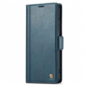 Leren Hoesje voor Samsung Galaxy S23 5G Lc.imeeke Dubbele Gesp