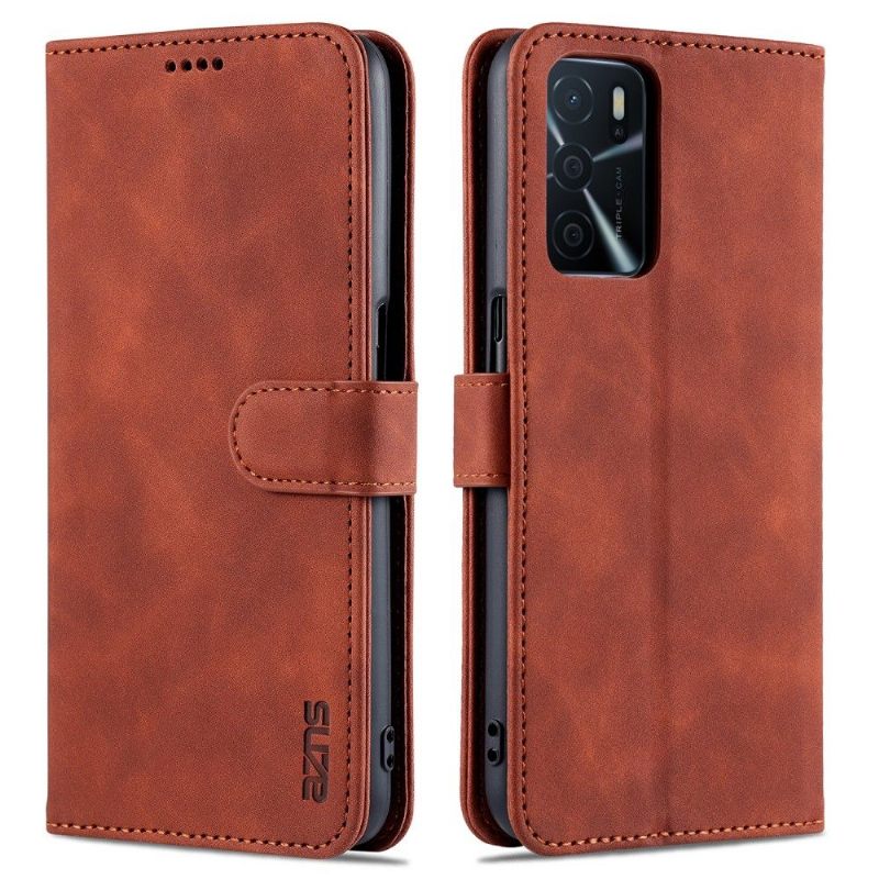 Case voor Oppo A16 / A16s Bescherming Folio-hoesje Azns-kaarthouder