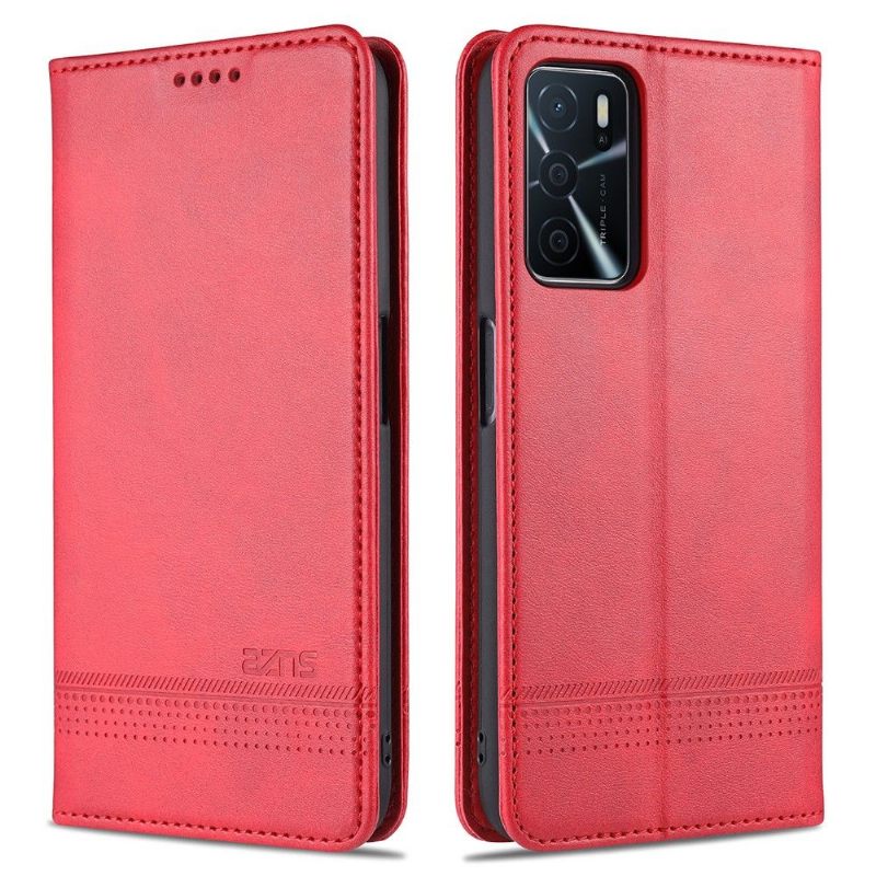 Case voor Oppo A16 / A16s Portemonnee Leren Azns Kunstleer