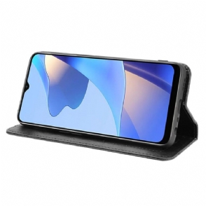 Cover voor Oppo A16 / A16s Anti-fall Leer In Cirénius-stijl