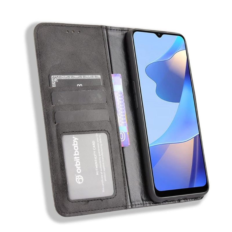 Cover voor Oppo A16 / A16s Anti-fall Leer In Cirénius-stijl