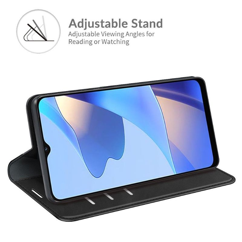 Cover voor Oppo A16 / A16s Kunstleer Stand Functie