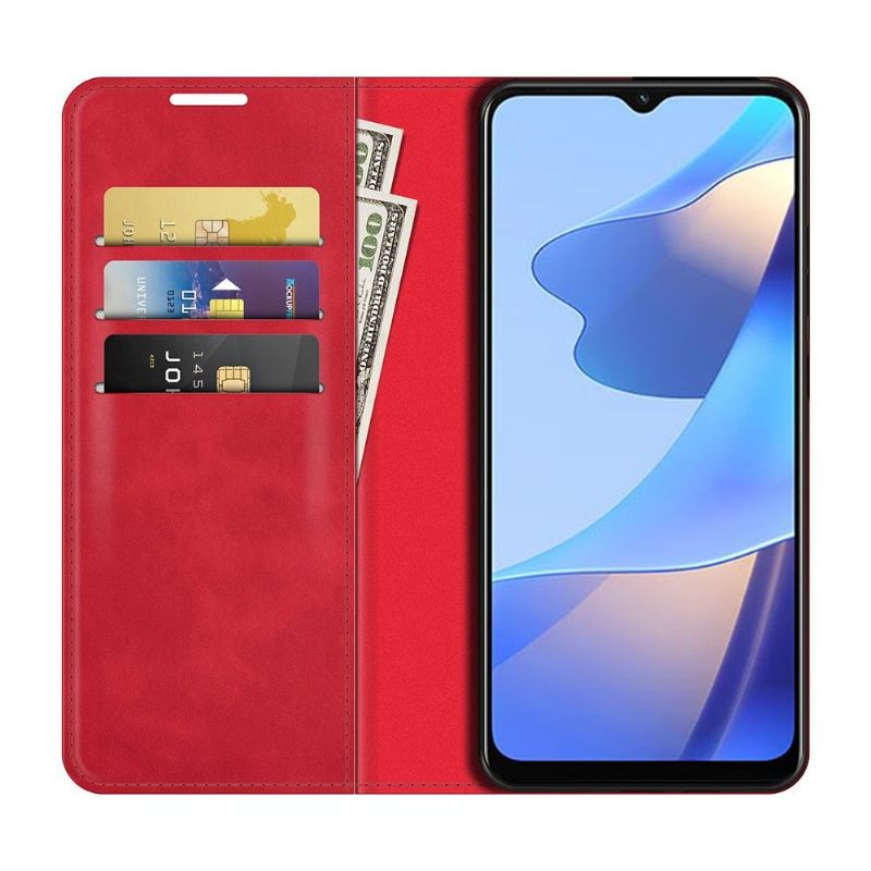 Cover voor Oppo A16 / A16s Kunstleer Stand Functie