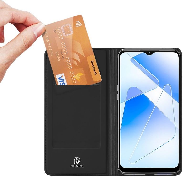 Cover voor Oppo A16 / A16s Zakelijk Satijneffect