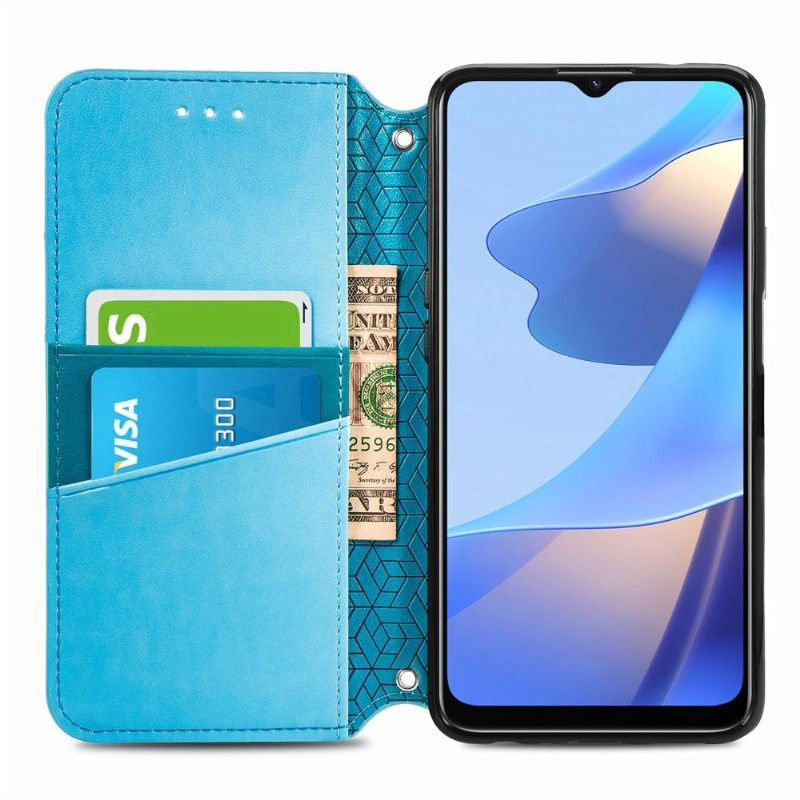 Folio-hoesje voor Oppo A16 / A16s Anti-fall Chique Mandala