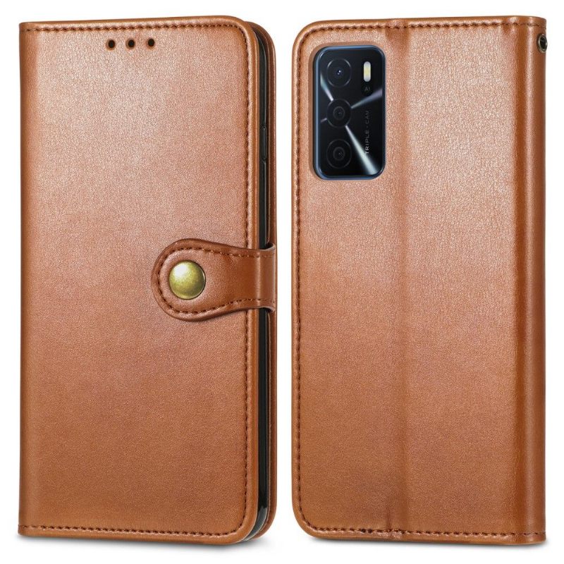 Folio-hoesje voor Oppo A16 / A16s Anti-fall Indila Kunstleer Kaarthouder