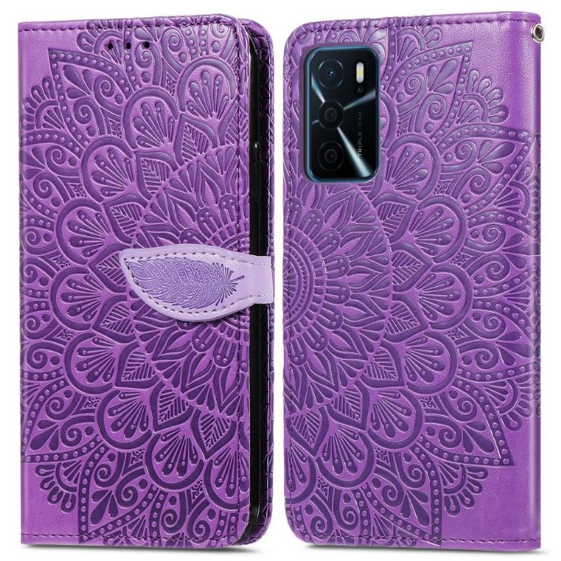 Folio-hoesje voor Oppo A16 / A16s Mandalablad