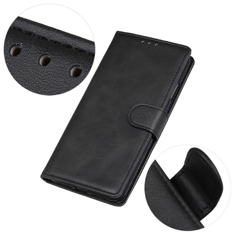 Folio-hoesje voor Oppo A16 / A16s Marius Mat Leereffect