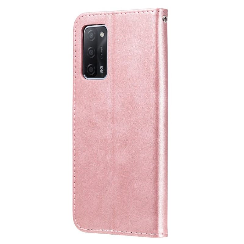 Folio-hoesje voor Oppo A16 / A16s Portemonnee Leren Elena Portemonnee