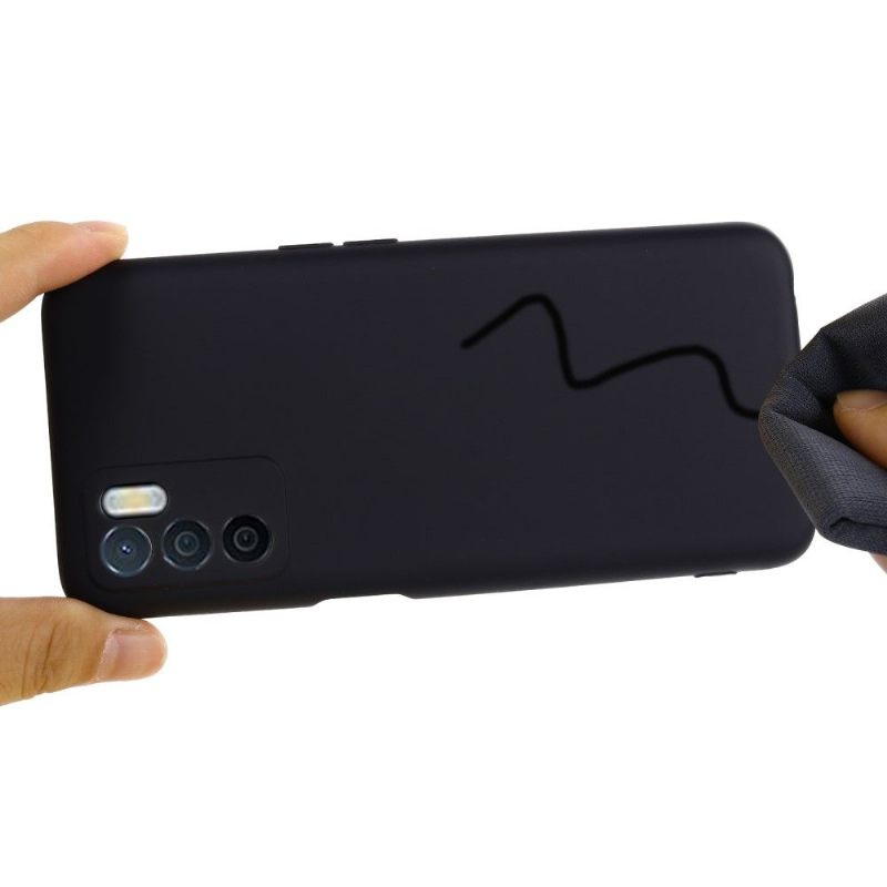 Hoesje voor Oppo A16 / A16s Puro Vloeibare Siliconen