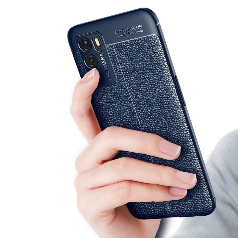 Hoesje voor Oppo A16 / A16s Slang Met Korrelafwerking