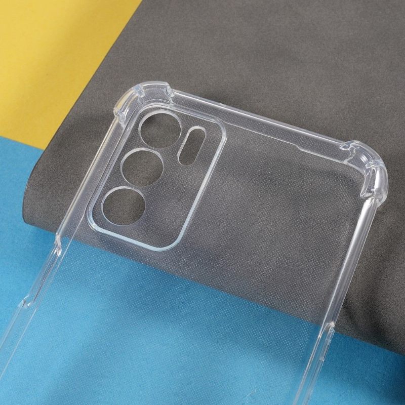 Hoesje voor Oppo A16 / A16s Transparante Versterkte Hoeken