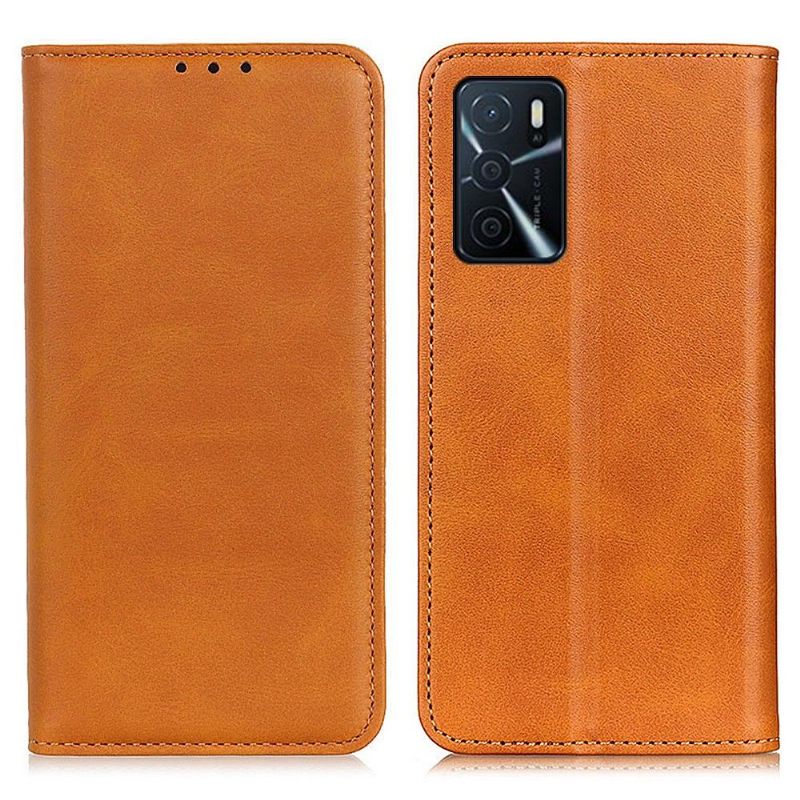 Leren Hoesje voor Oppo A16 / A16s Bescherming Folio-hoesje Simone Leeftijd