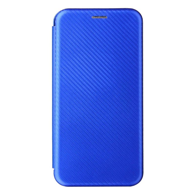 Leren Hoesje voor Oppo A16 / A16s Bescherming Kunstleer Van Koolstofvezel