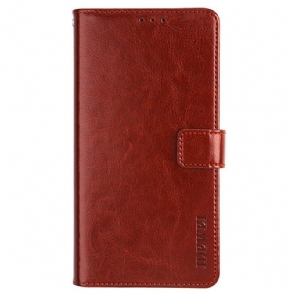 Leren Hoesje voor Oppo A16 / A16s Folio-hoesje Idewei Folio Ledereffect