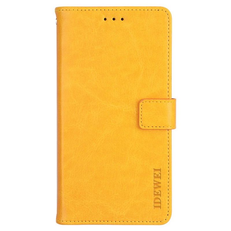 Leren Hoesje voor Oppo A16 / A16s Folio-hoesje Idewei Folio Ledereffect
